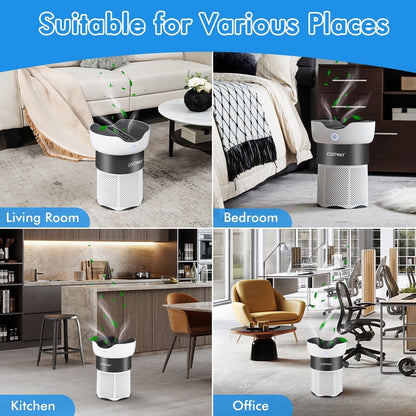 Electric Air Purifier H13 True HEPA Filter Air Cleaner Filter 99.99% Efficiency