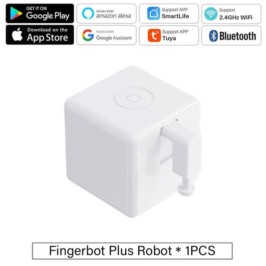 Tuya Zigbee Bluetooth Fingerbot plus Robot Button Pusher Switch Bot Smart Home W