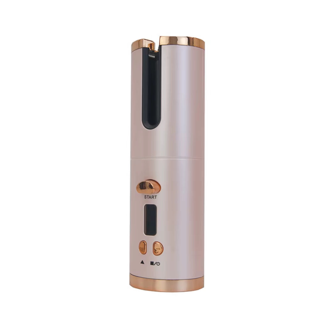 Automatic Hair Curler Portable Cordless Auto Hair Curling Iron Rotating Air Curler Rechargeable Styler Home Hair Curler Tools
