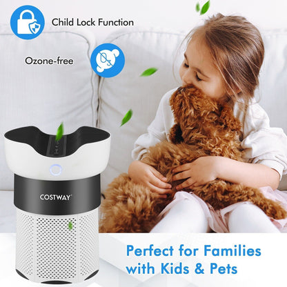 Electric Air Purifier H13 True HEPA Filter Air Cleaner Filter 99.99% Efficiency