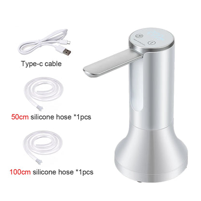 Electric Water Dispenser Foldable Automatic Water Gallon Bottle Pump 19 Liters Bottle Rechargeable Desktop Drinking Water Pump