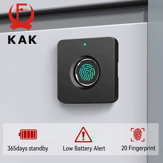 Smart Home Biometric Fingerprint Lock Hidden Drawer Electronic Lock Privacy File Storage Keyless Cabinet Security Locks